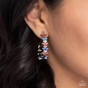 Star Spangled Statement Multi Hoop Earrings